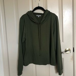 Cropped hoodie